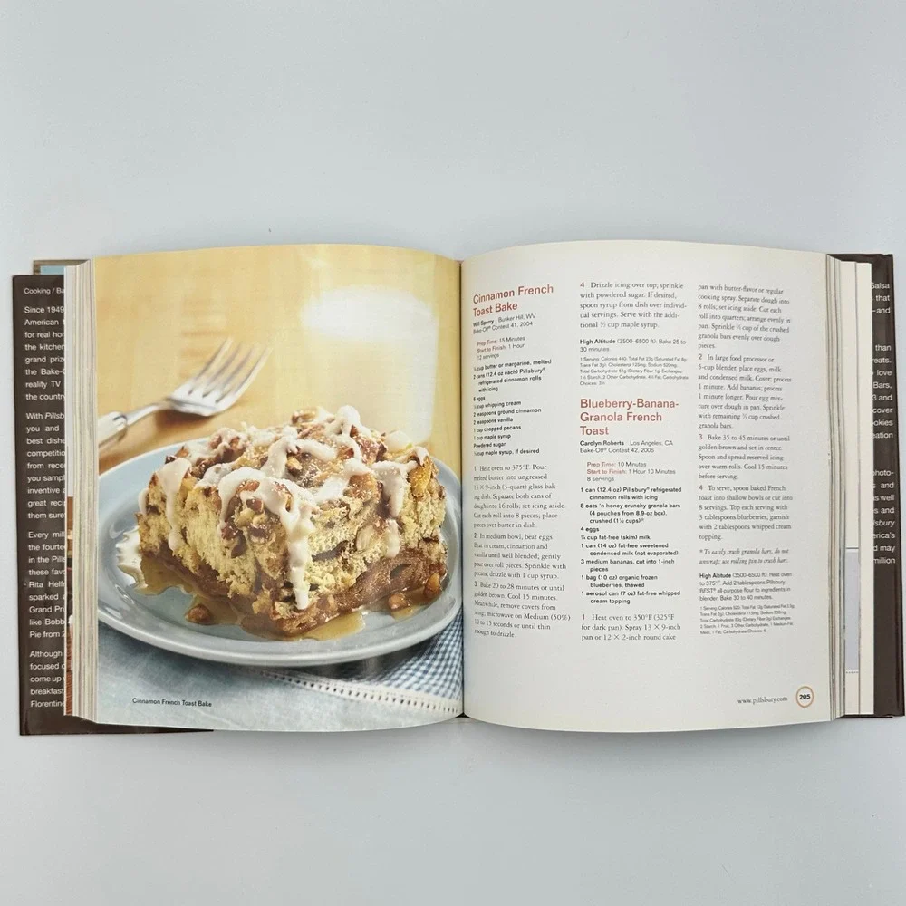 Pillsbury Best of the Bake-Off Cookbook 2008 Hardcover Wiley DJ‎ Very Good